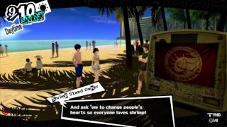 Persona 5 Makoto Niijima Hawaii Scene Priestess Confidant Guide [upl. by Latrice]