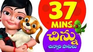 Chinnu Telugu Rhymes for Children Vol 1  Infobells [upl. by Anoit]