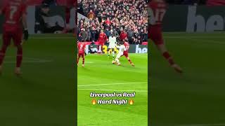 Liverpool vs real hard night 🔥 football skills sports worldcup saffwomen shortsfootballskills [upl. by Hubert9]