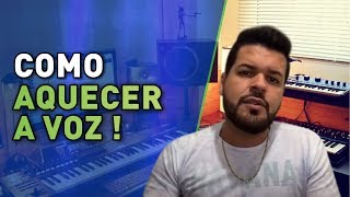 COMO AQUECER A VOZ ANTES DE CANTAR PASSO A PASSO [upl. by Akimat659]