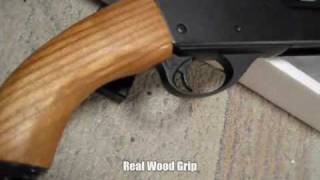 Sawedoff shotgun Full Metal BodyReal Wood Grip [upl. by Nitza]