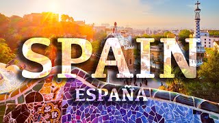 Spanish Music and the Most Beautiful Places in Spain Aerial 4K scenics of Espana with titles🇪🇸 [upl. by Aldrich405]