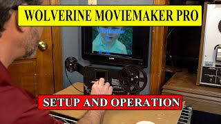 Wolverine MovieMaker Pro 8mm amp Super 8 Digital Converter Setup [upl. by Lenehc826]