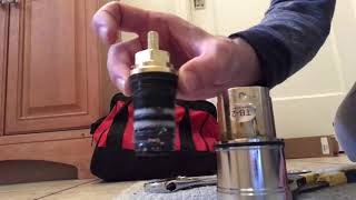 Hansgrohe Shower Valve Cartridge Removal [upl. by Bach]