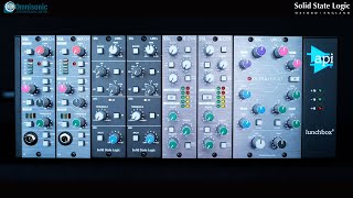 Solid State Logic 500 Series modules demo recording and mixing [upl. by Tekla]