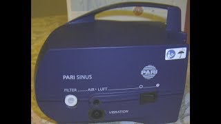 Functional testing Pari Sinus Pulsing Aerosol Inhalation Device [upl. by Tacy]