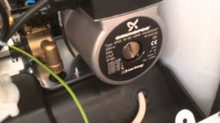 Brand New Heatline Capriz plus boiler pump noisy  Heatline repair London [upl. by Aileon]