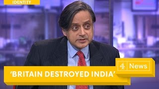 Shashi Tharoor interview How British Colonialism destroyed India [upl. by Aramit]