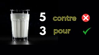 Produits laitiers  5 arguments contre et 3 pour [upl. by Nosneb]