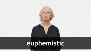 How to pronounce EUPHEMISTIC in American English [upl. by Beaudoin]