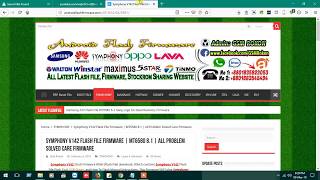 How To Flash Symphony V142 And Frp Hang Logo Fix Tested Firmware [upl. by Mattheus]