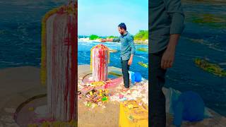 Bheema lingam sangem lingam abhishekamviralvideotempleshareshorts [upl. by Cigam]