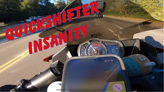 Ninja 400 Quickshifter is INSANE  Full System Exhaust  ECU Flash  Quickshifter POV [upl. by Neeham]