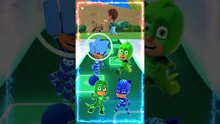 PJ Masks  Owlette 🆚 CatBoy 🆚 SpondBob 🆚 Red Car X Dance Song Tiles Hop EDM Rush shorts [upl. by Syman]