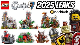 LEGO LEAKS 2025 CASTLE Sets Are Here BrickLink Series 6 GUIDE [upl. by Pavyer]