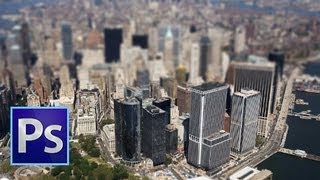 Photoshop  Tilt Shift Effect  Tutorial [upl. by Ecikram425]