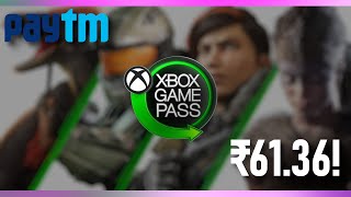 How to use PayTM to Buy Xbox Game Pass HINDI [upl. by Weksler]