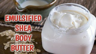 Easiest and Simplest Way To Make An Emulsified Body Butter That Wont Melt°BEAUTY BY BETTY ° [upl. by Renckens264]