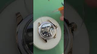 How to replace the Rolex yachtmaster crystal [upl. by Etteroma]