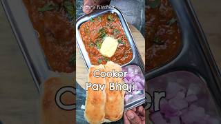 Pav Bhaaji Recipe in Cooker Shorts PavBhaji [upl. by Eiclehc]