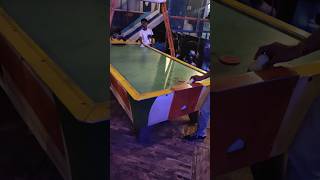 Air Hockey Game  Air Hockey Table  Thrilling to win 😁 gameplay fun youtubeshorts shorts [upl. by Nirek115]