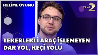 Tekerlekli Araç İşlemeyen Dar Yol Keçi Yolu  Kelime Oyunu [upl. by Ydaj]