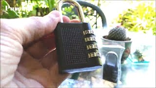 Review  How to Set Your Combination Lock [upl. by Tnairb]