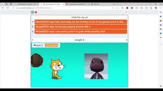 little big planet on scratch that i made [upl. by Ognimod909]