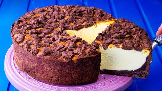 Un dessert spettacolare facilissimo Cheesecake al cioccolato con ricotta Cookrate  Italia [upl. by Just]