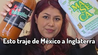 PRODUCTOS MEXICANOS QUE TRAJE A INGLATERRA  comida y muchas cosas más [upl. by Laurentia774]