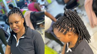 She requested for faux locs and it’s done perfectlysubscribelocsbeautifullocshairstylesusanice [upl. by Aicak]