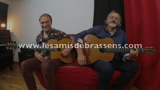 Bruno GRANIER amp Philippe LAFON  quotJE ME SUIS FAIT TOUT PETITquot Georges BRASSENS [upl. by Alber]