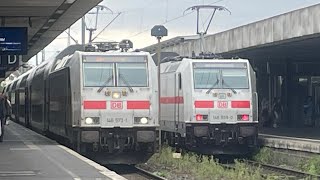 Bahnbetrieb in Hannover Hbf [upl. by Rodrique]