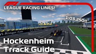 Formula Apex Hockenheim Track Guide League Racing Line [upl. by January]