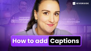 How To Add Captions To Any Video For Free [upl. by Templa]