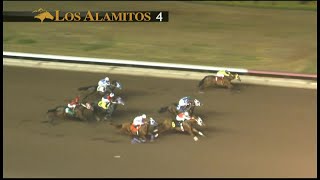 Los Alamitos Replays  Saturday October 26 2024  Race 4 [upl. by Ruel696]