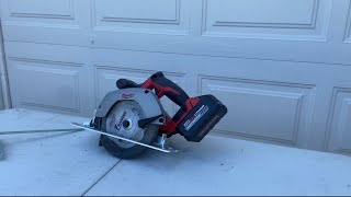 Milwaukee M18 Brushed 6 12quot Circular Saw 263020 Review [upl. by Reh304]