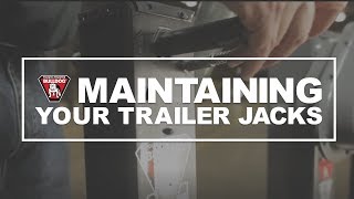 Maintaining Your Trailer Jack [upl. by Constantino329]