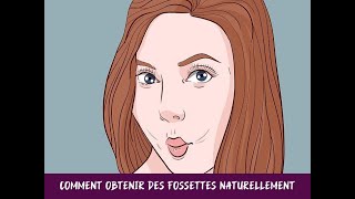 Comment obtenir des fossettes naturellement [upl. by Okiron]