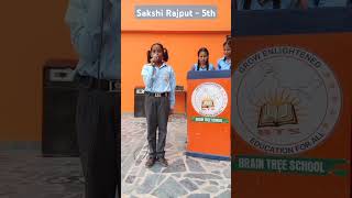 Speech on Independence Day by Sakshi  Class 5th [upl. by Mckay]