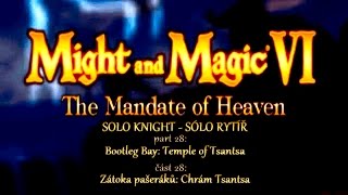 Might and Magic VI 28  Bootleg Bay Temple of TsantsaSolo Knight [upl. by Reidid]