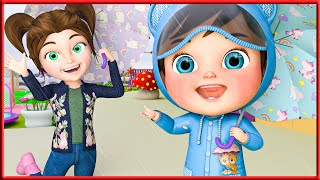 Rain Rain Go Away  Baby songs  Nursery Rhymes amp Kids Songs Banana Cartoon  Live Action Shows 49 [upl. by Constant]