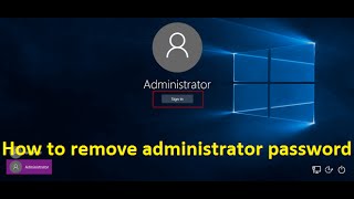 How To Remove Passwords From Windows 10 [upl. by Wendt]