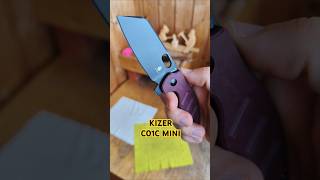 Мелкий засранец Kizer c01c mini 4v Приятный нож с недостатками [upl. by Enilehcim]