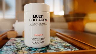 Multi Collagen Protein Capsules  5 Types of Collagen Peptides  Codeage [upl. by Ogawa]