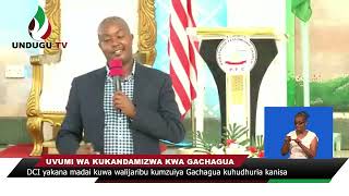 DCI yakana madai kuwa walijaribu kumzuiya Gachagua kuhudhuria kanisa [upl. by Melba]