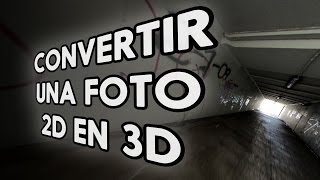 Convertir una foto 2D en una animación 3D con Photoshop [upl. by Sucramej233]