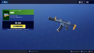 Fortnite Rivet Wrap Showcase  All Weapons amp Vehicles [upl. by Inig971]