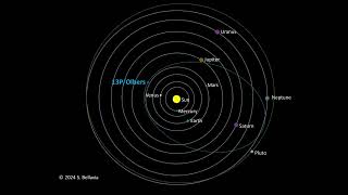 Comet 13P Olbers July 27 2024 [upl. by Atterehs246]