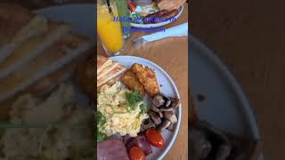 Halal Breakfast InBirmingham UKحلال بریک فاسٹ halal food foodblogger tastyfoods subscribe [upl. by Ethelinda17]